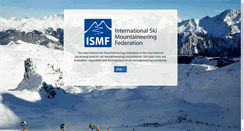 Desktop Screenshot of ismf-ski.org